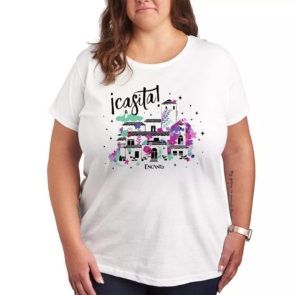Disneys Encanto Plus Casita Graphic Tee, Womens Product Image