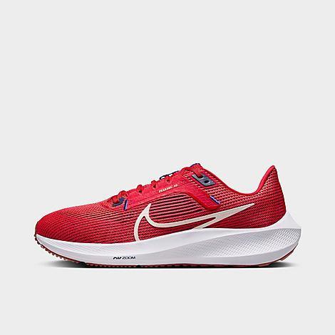 Nike Mens Air Zoom Pegasus 40 - Shoes University Red/Sea Glass/Midnight Navy Product Image