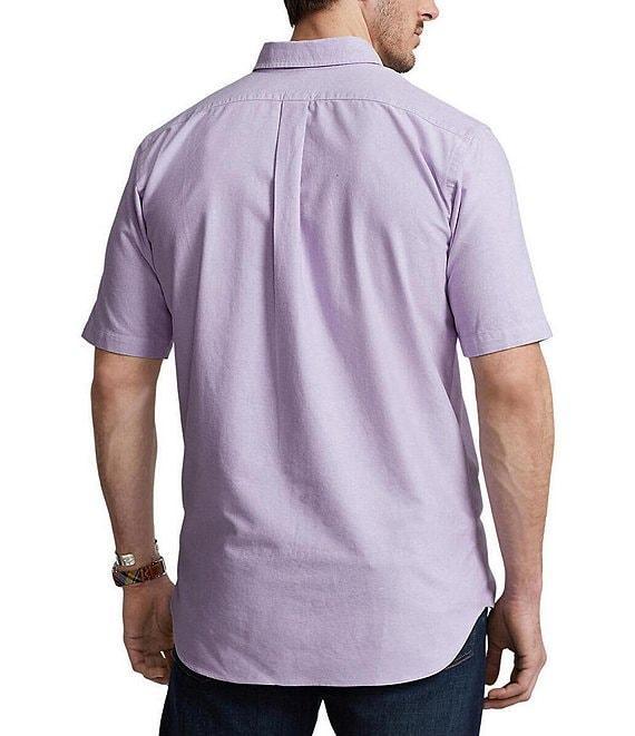 Polo Ralph Lauren Big & Tall Oxford Short Sleeve Woven Shirt Product Image