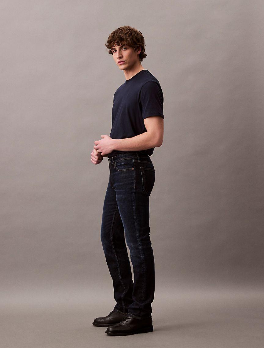 Calvin Klein Mens Slim Fit Jean - Blue - 32W x 34L Product Image