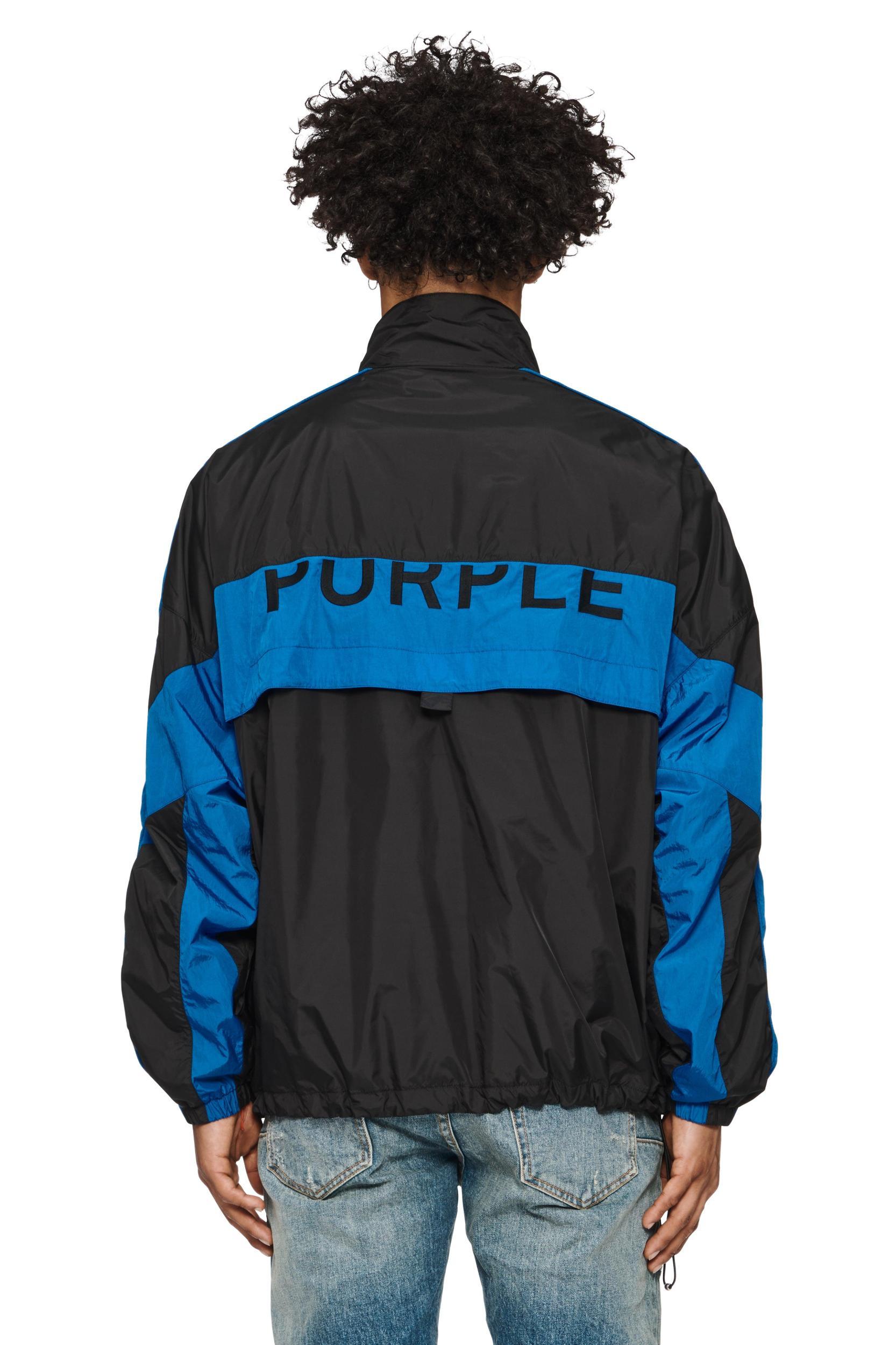 Color Blocked Track Jacket Male Product Image
