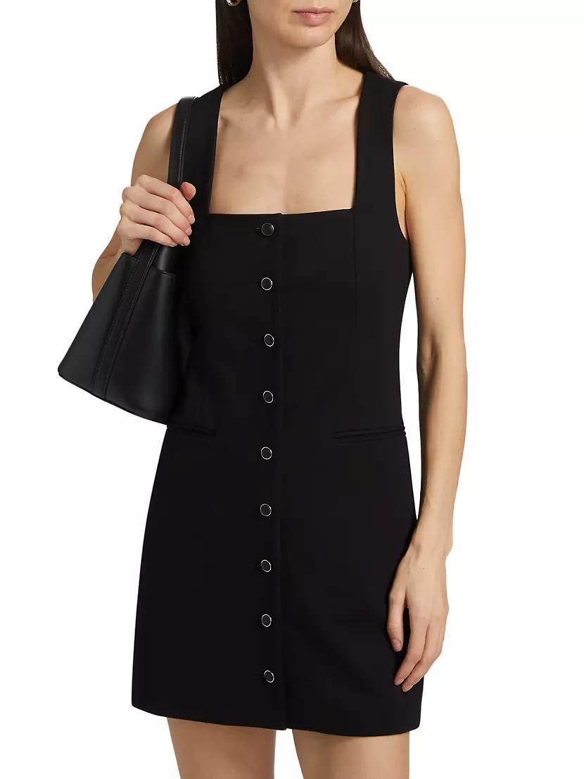 Marianne Button-Front Minidress Product Image