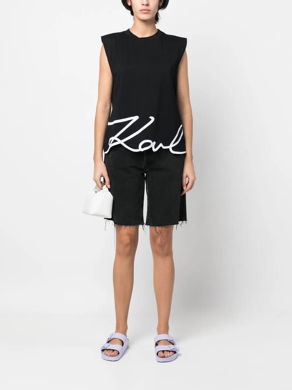 Signature organic-cotton tank top Product Image