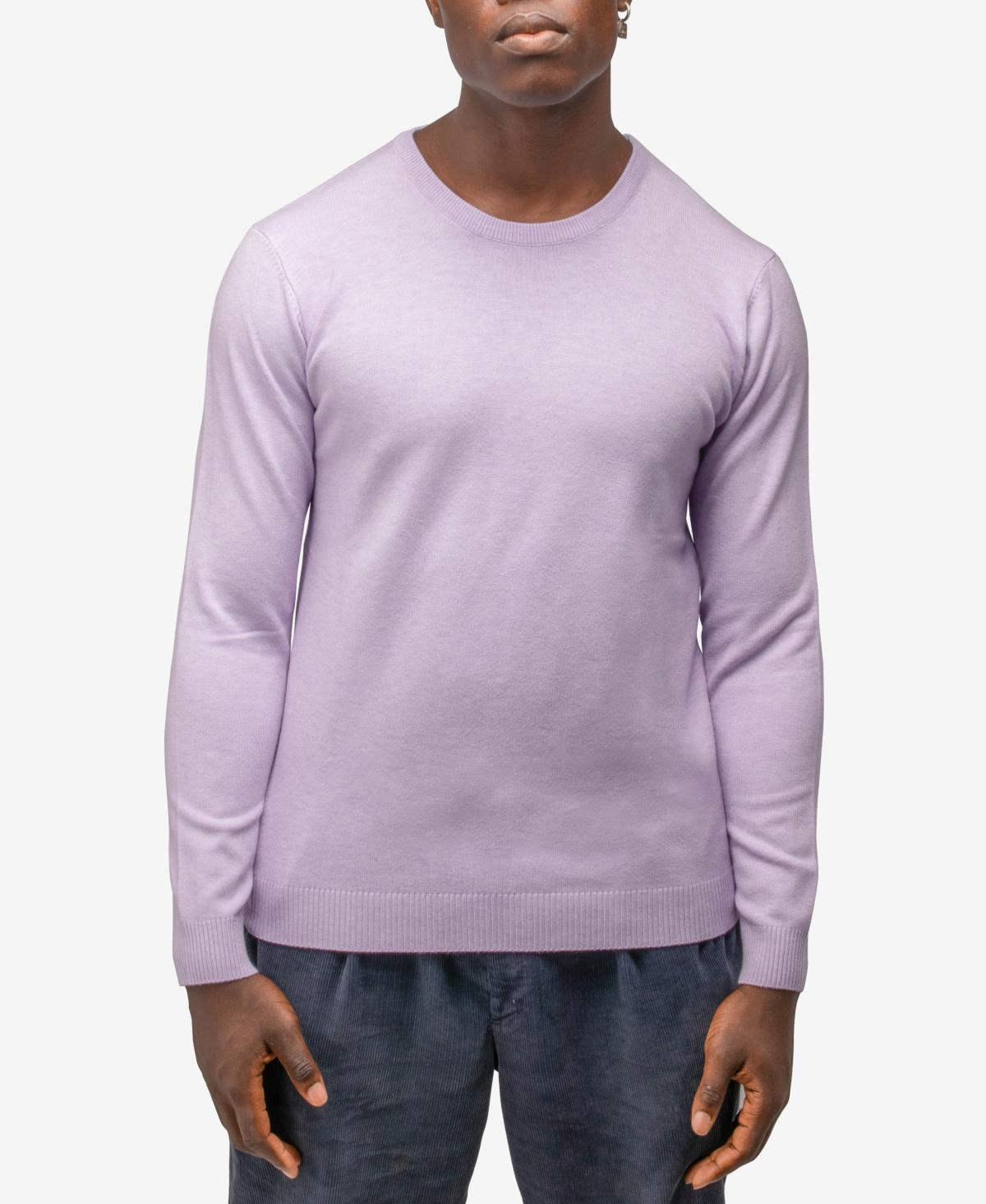 Men's Xray Fitted Crewneck Top, Size: XL, Purple Product Image