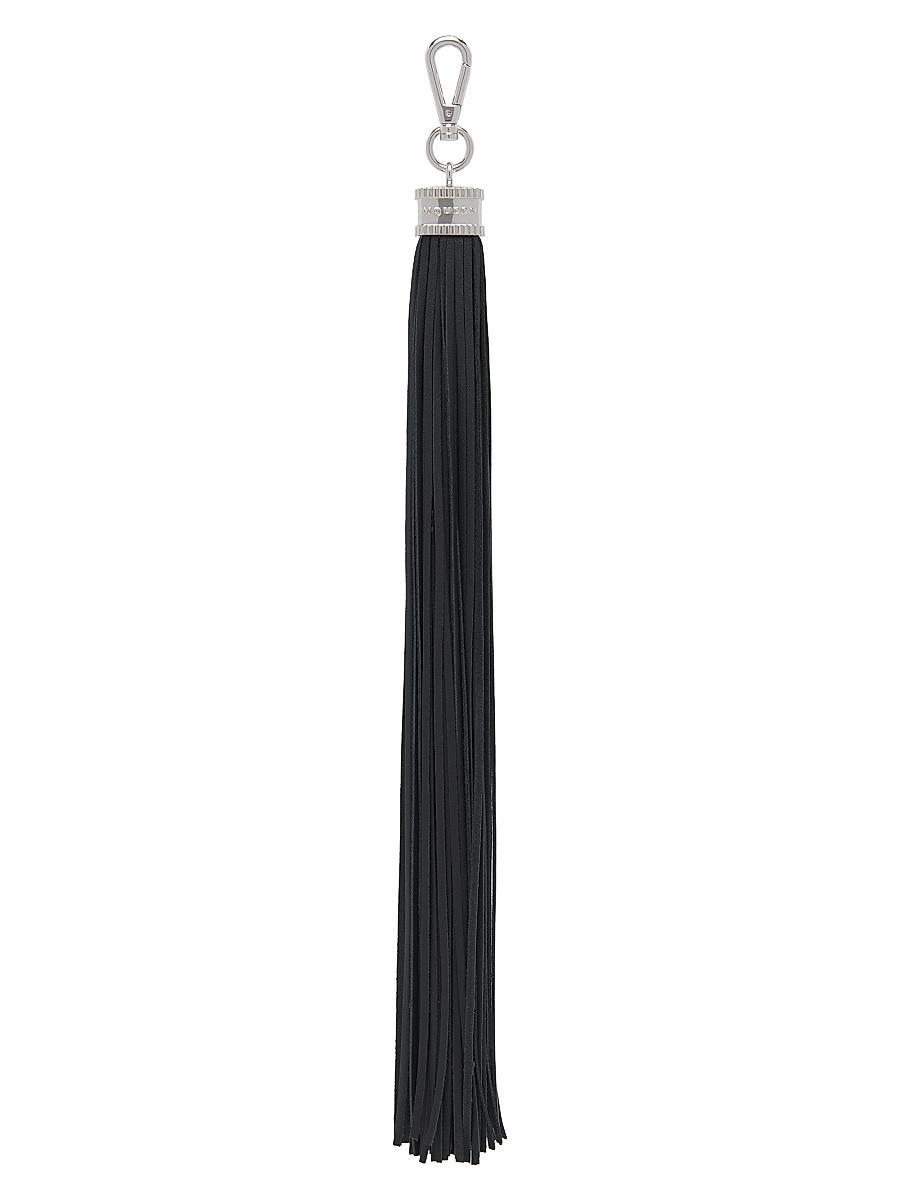 Womens Leather Tassel Charm Product Image