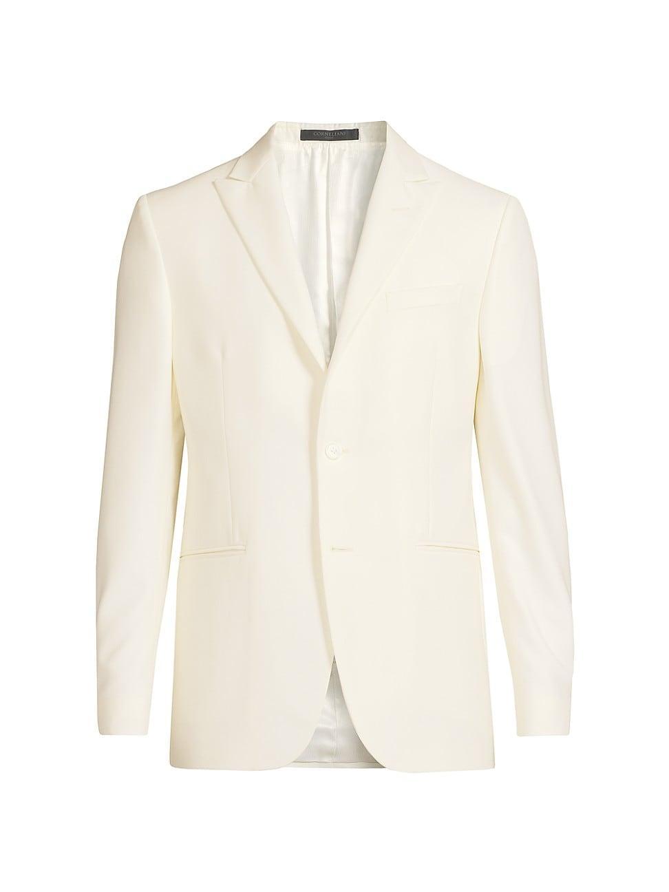 Mens Peak-Lapel Tailored Jacket Product Image