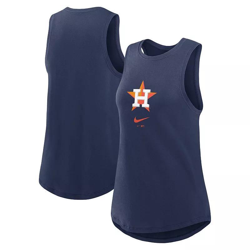Women's Nike Royal Los Angeles Dodgers Legacy Icon High Neck Fashion Tank Top, Size: Small, Blue Product Image