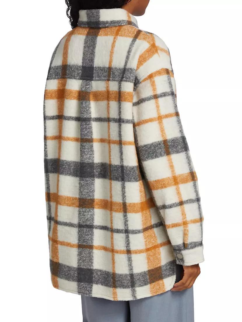 Plaid Fleece Jacket Product Image