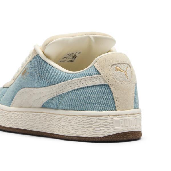 PUMA Suede XL Denim Women's Sneakers in Blue Horizon/Sugared Almond/Gum Product Image