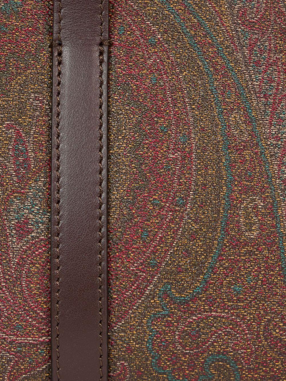 mini paisley-jacquard tote bag Product Image