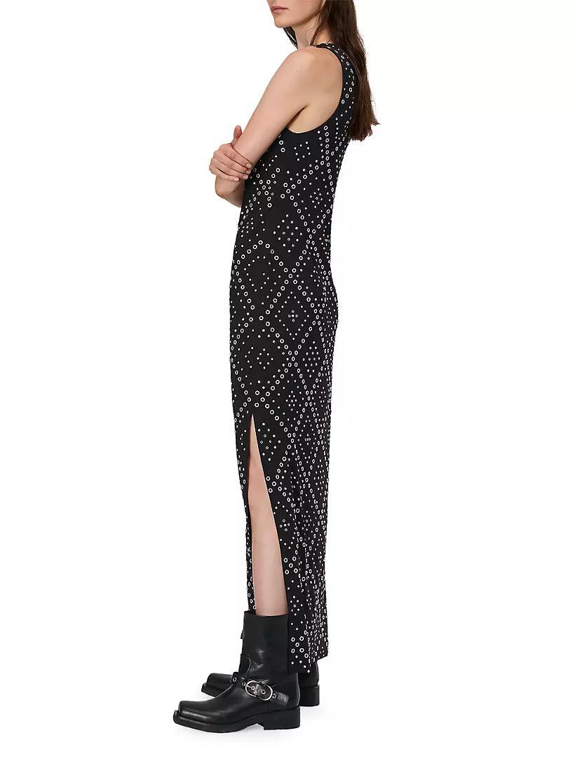 Priscilla Studded Maxi Dress Product Image