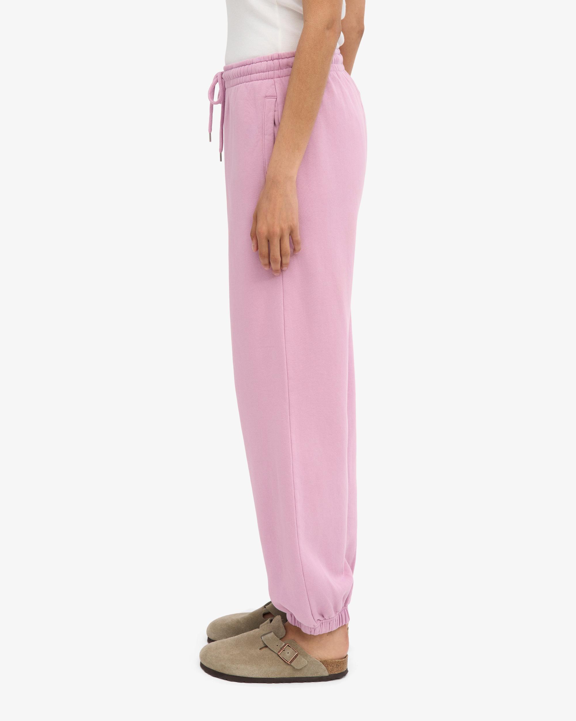 Organic Relaxed Sweatpants - Cherry Blossom Product Image