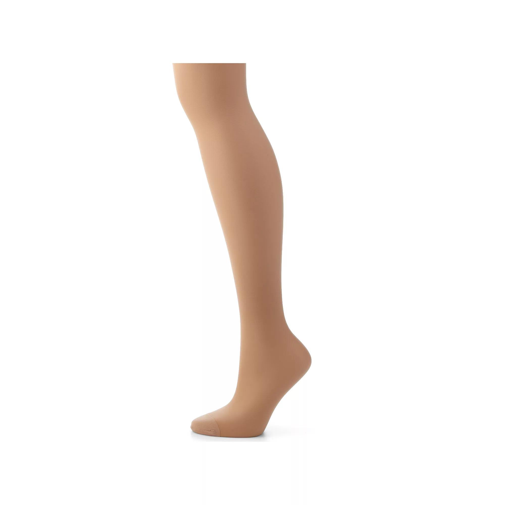 Hanes® Silk Reflections Silky Sheer Control Top Pantyhose, Women's, Size: E-F, Blue Product Image