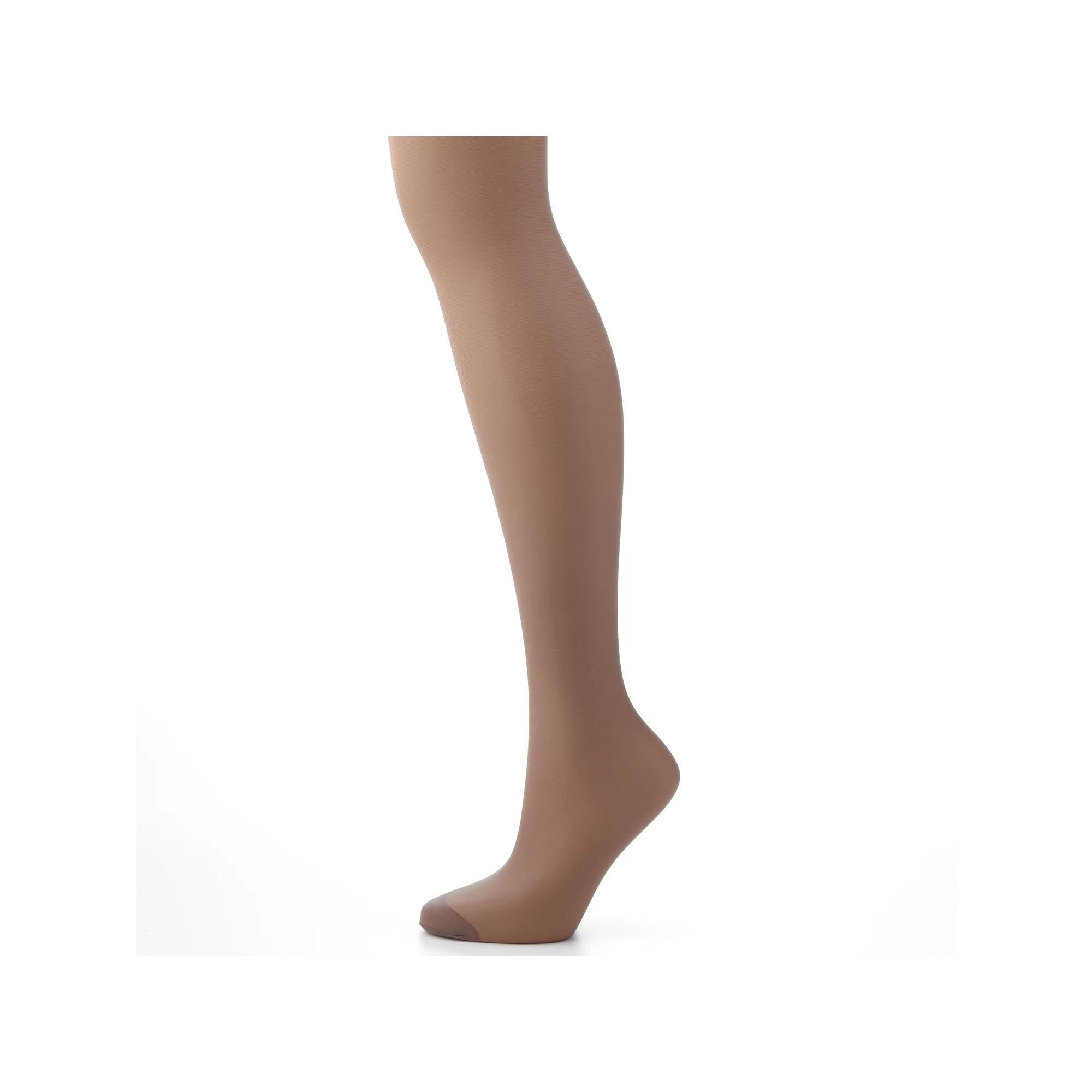 Hanes® Silk Reflections Silky Sheer Control Top Pantyhose, Women's, Size: E-F, Blue Product Image