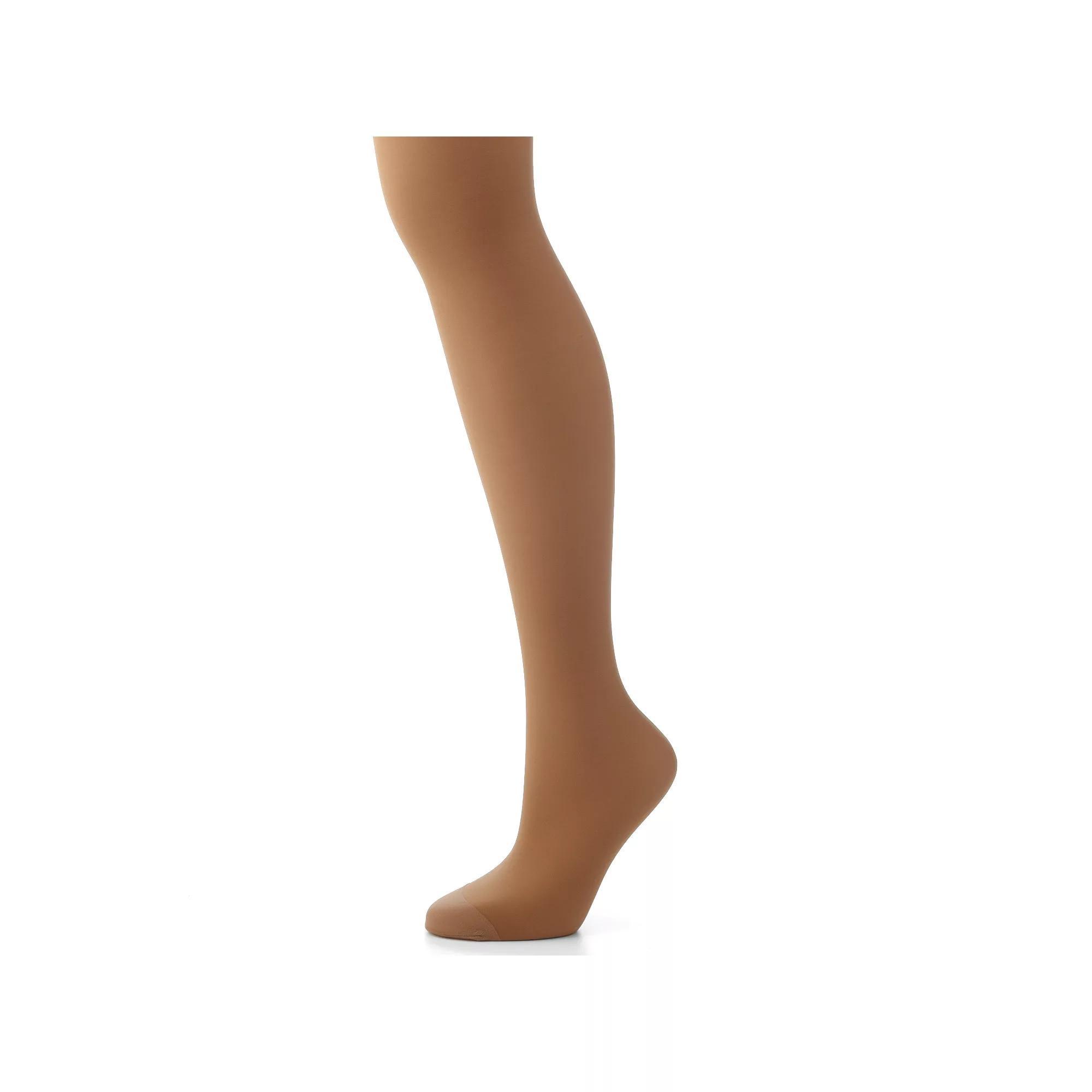 Hanes® Alive Full Support Control-Top Pantyhose, Women's, Barely Black Product Image