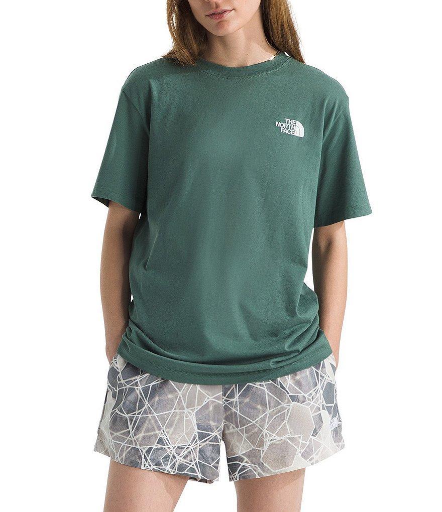 The North Face Womens Crew Neck Short Sleeve Box Tee Product Image