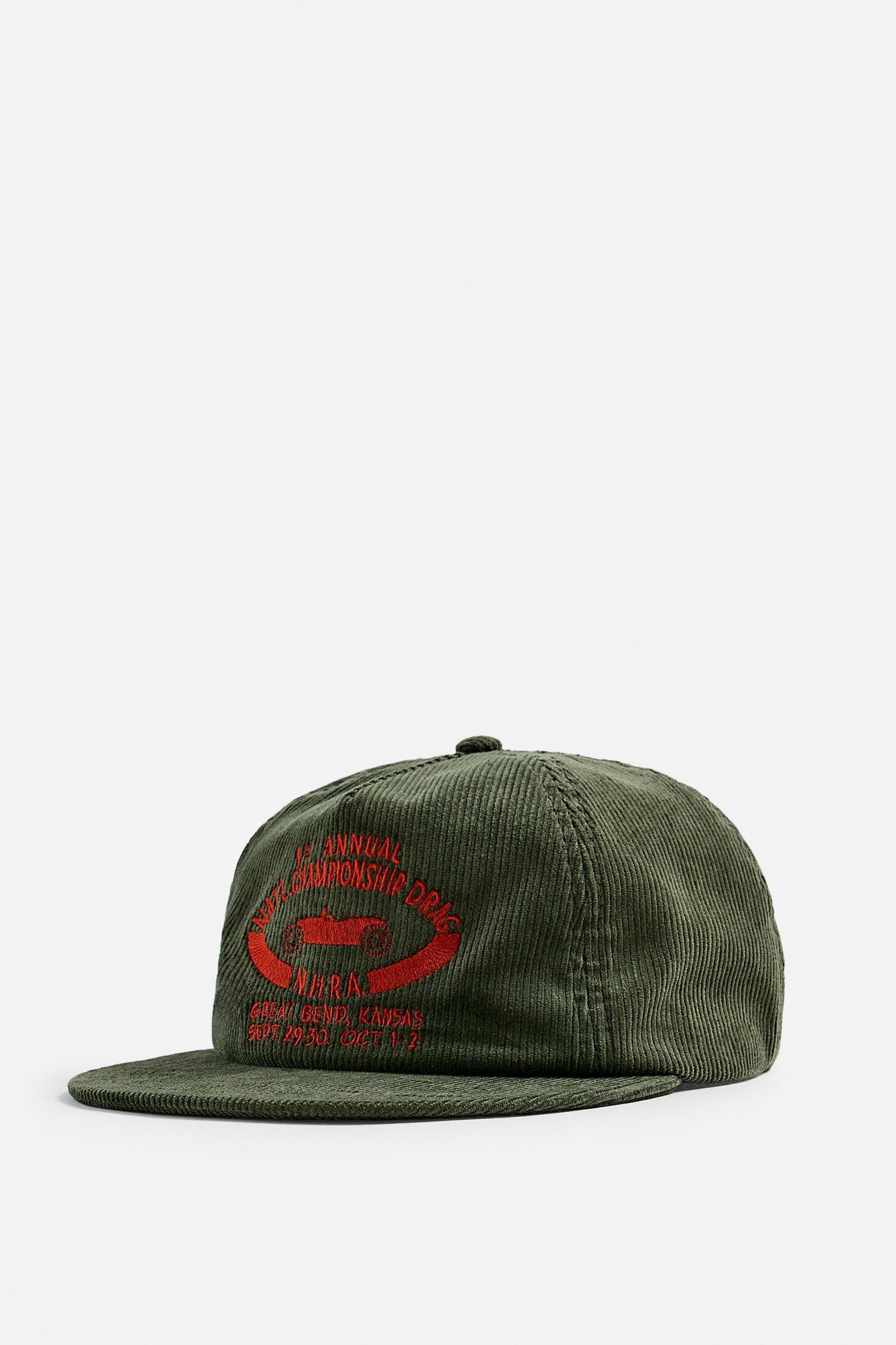 CORDUROY DRAG RACING PATCH CAP © Product Image