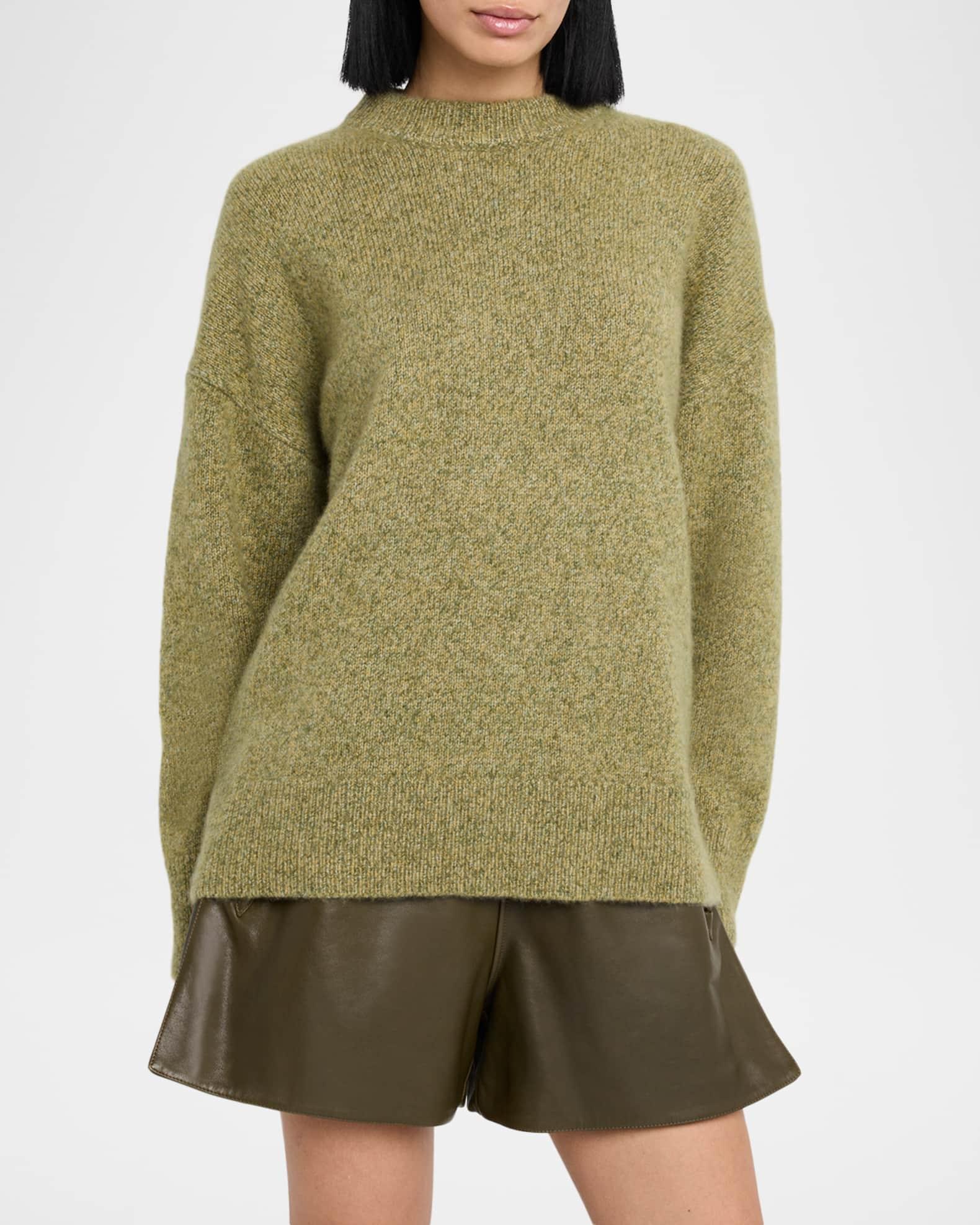 Cashmere-Silk Crewneck Pullover Product Image