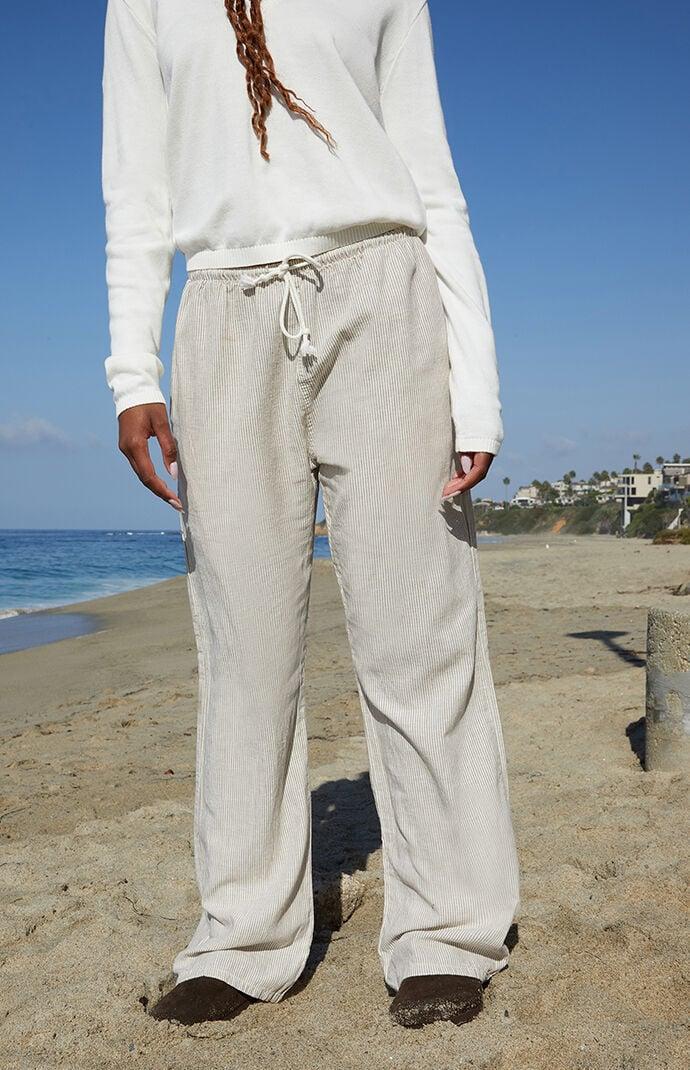 John Galt Women's Striped Anastasia Sweatpants Product Image