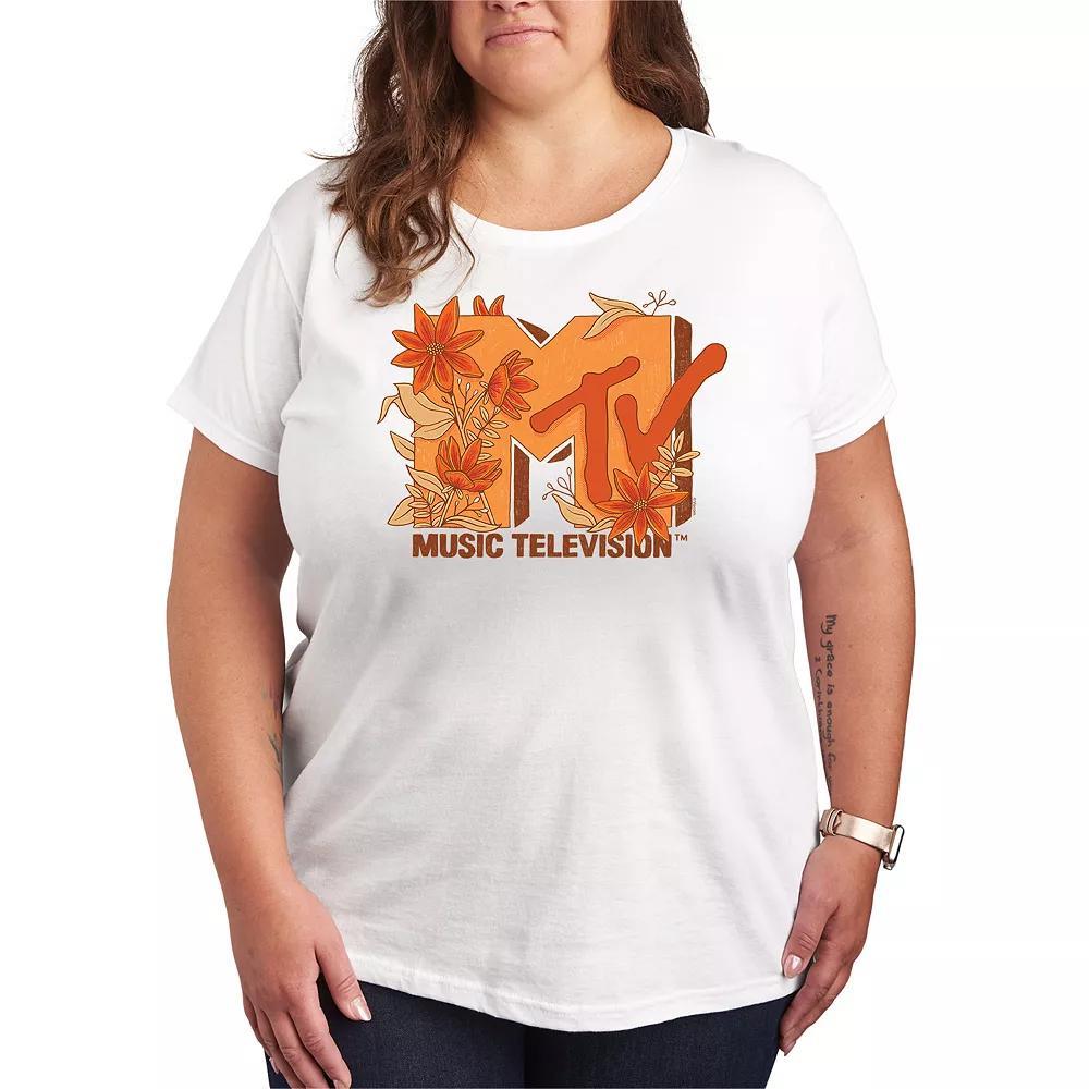 Plus Size Wicked Outline Logo Graphic Tee, Womens Product Image