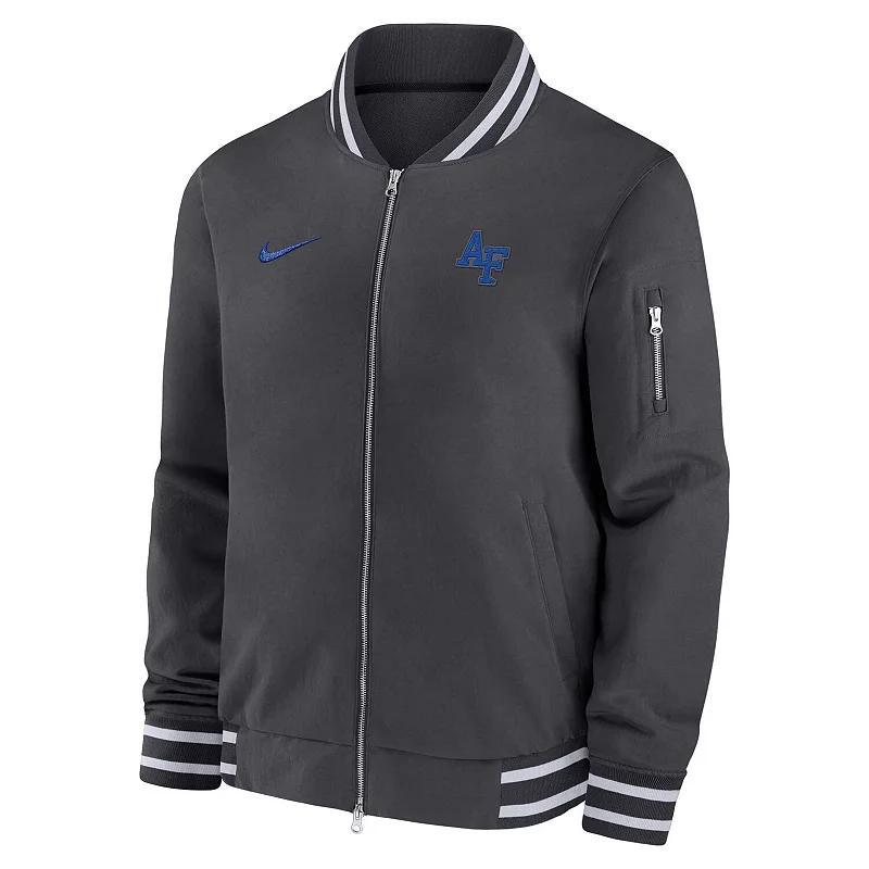 New York Mets Authentic Collection City Connect Men's Nike MLB Full-Zip Bomber Jacket Product Image