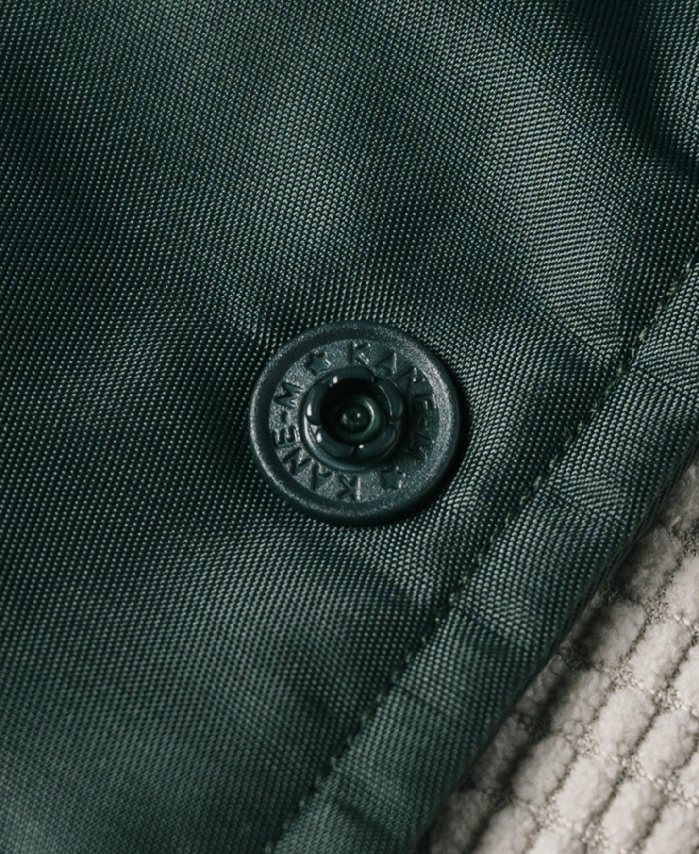 Logo-Appliqued Nylon Coach Jacket - Green Product Image