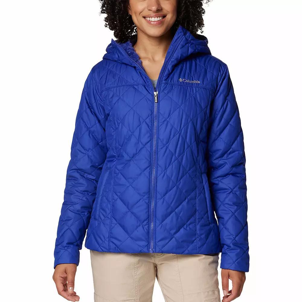 Women's Columbia Copper Crest II Hooded Jacket, Size: XXL, Serenity Product Image