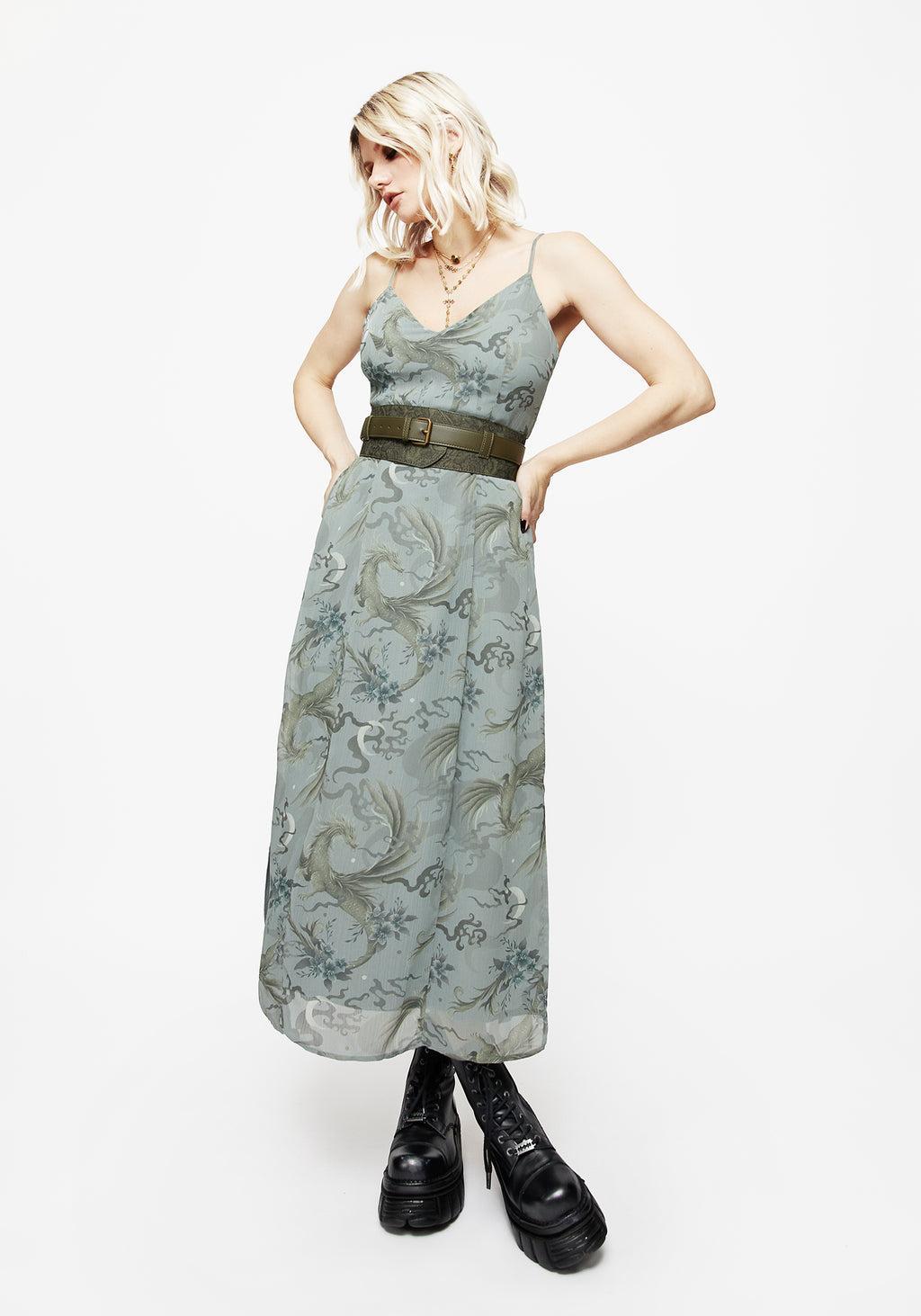 Cypress Paisley Debossed Buckled Waist Belt Product Image