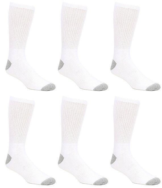 Gold Label Roundtree & Yorke Crew Athletic Socks 6-Pack Product Image