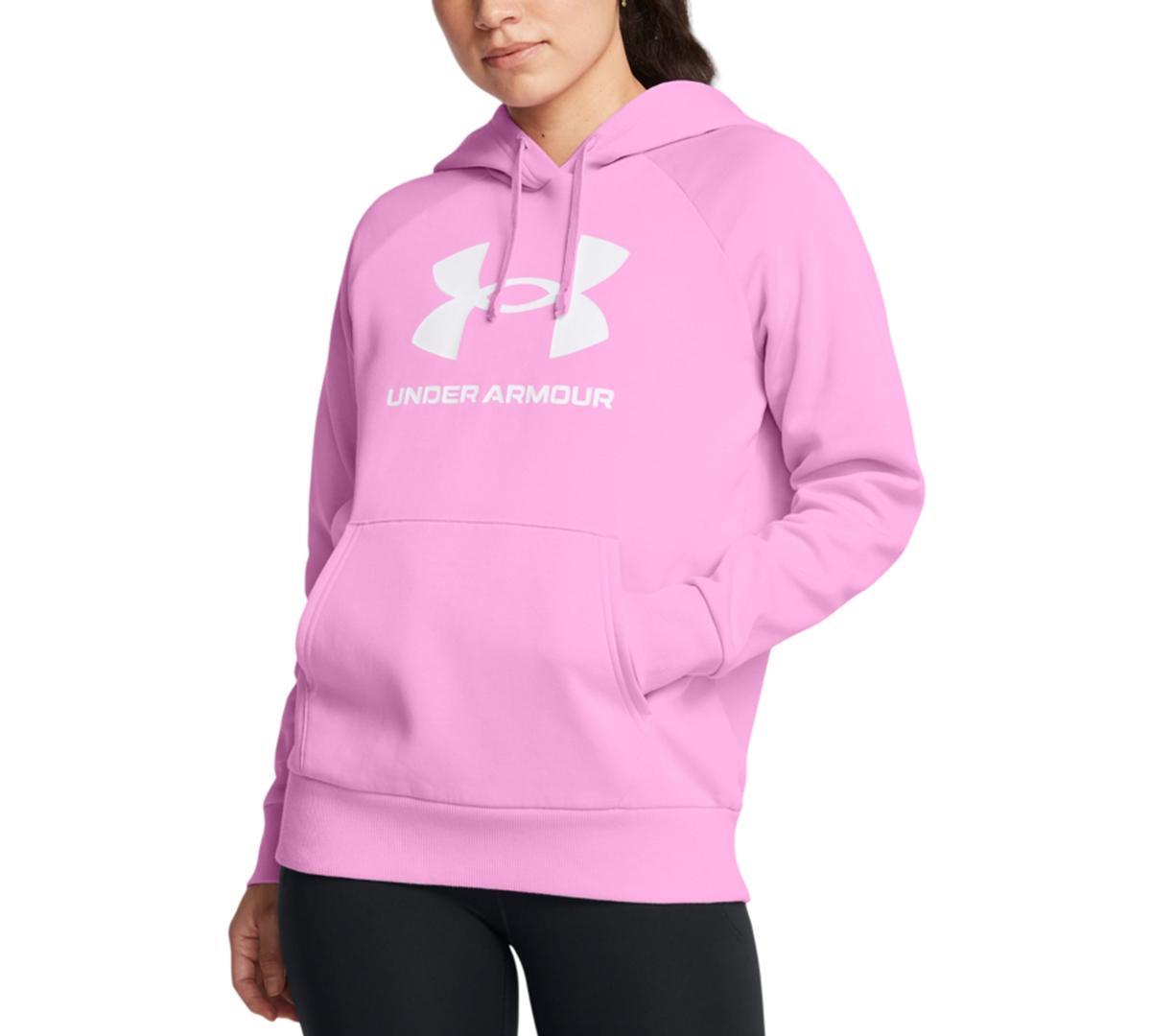 UA Rival Fleece Big Logo Womens Hoodie Product Image