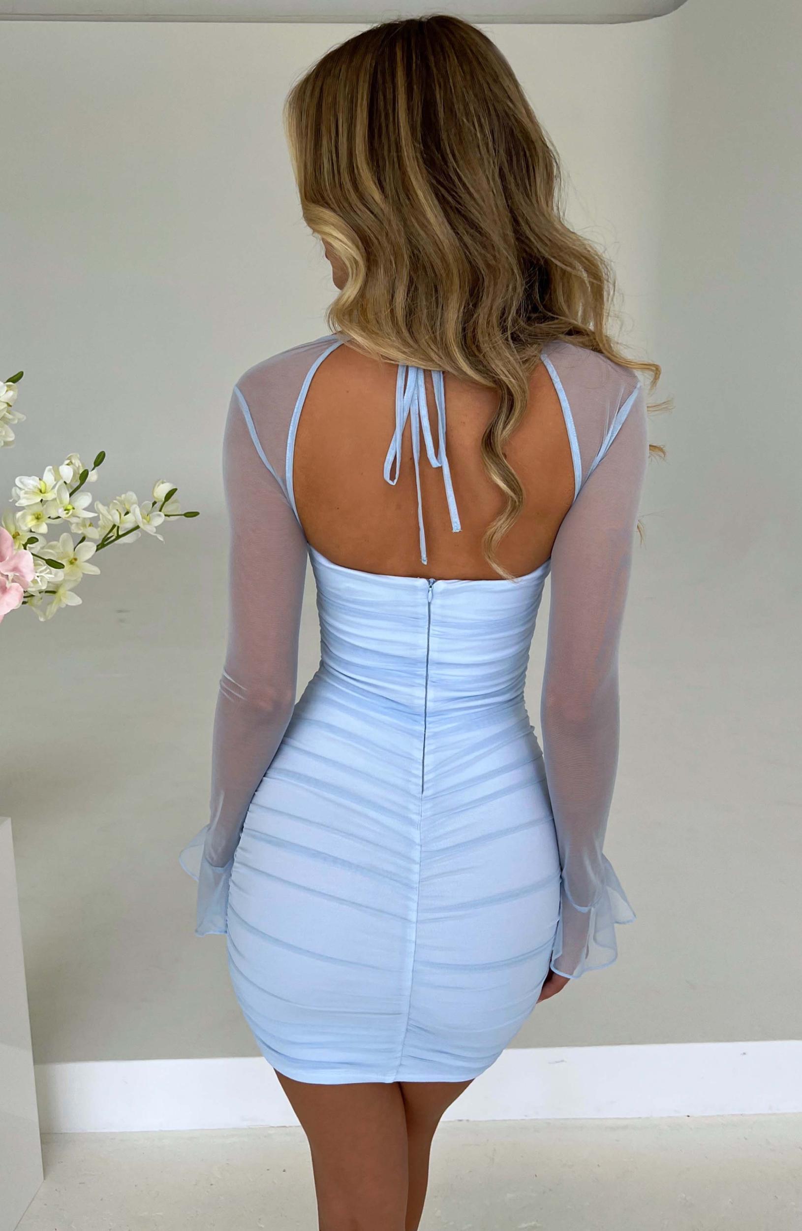 Brea Mini Dress - White Product Image