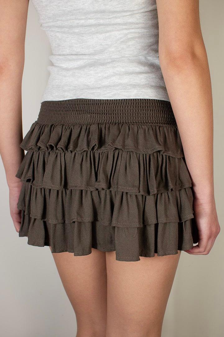 Mini ruffle skort Product Image