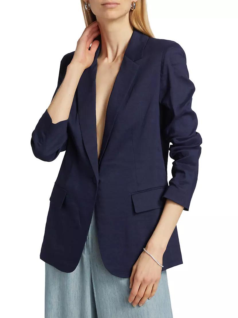 Bria Linen-Blend Jacket Product Image