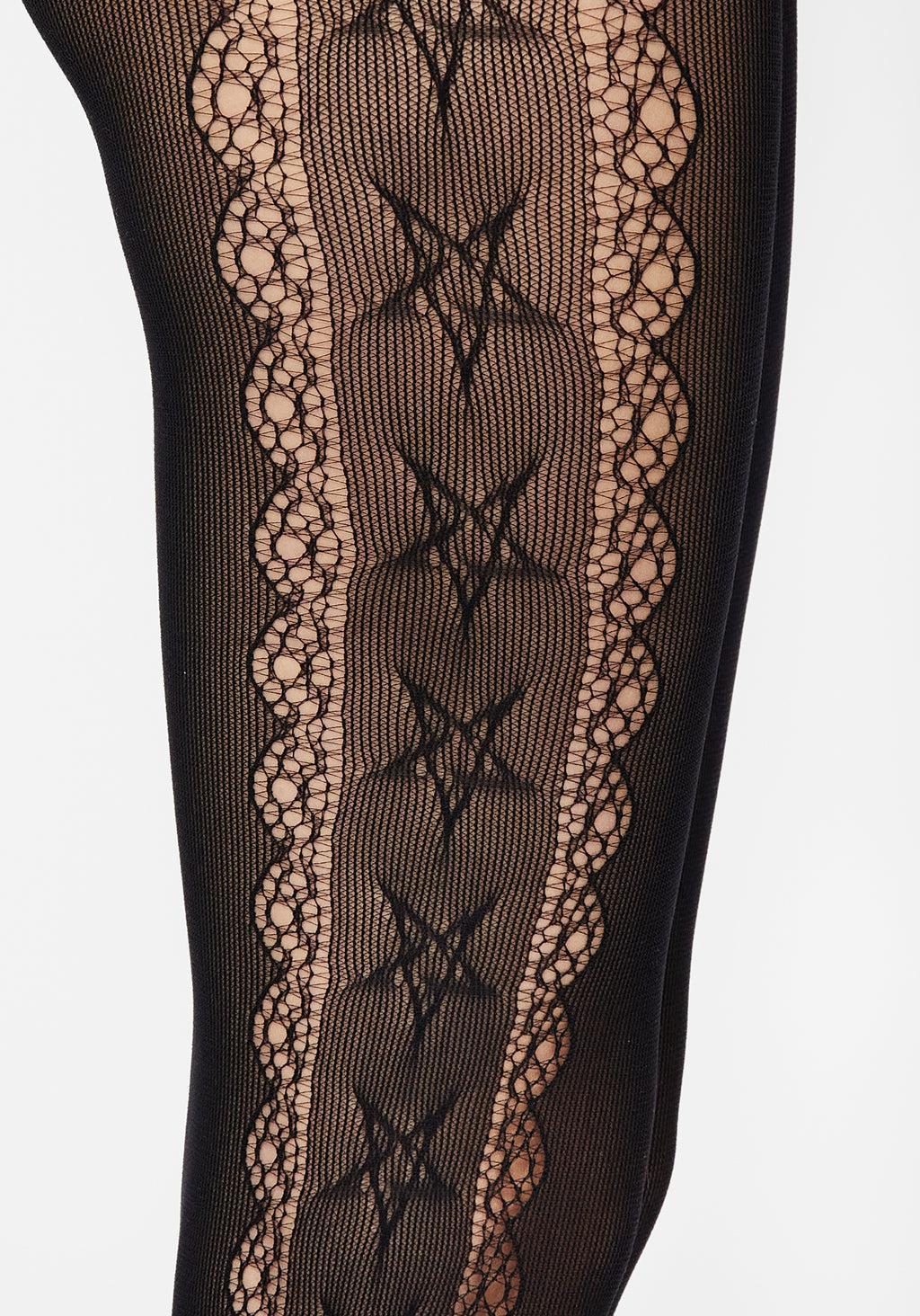 Pentacle Pattern Tights Product Image