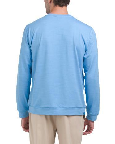 Cloudspun Grylbl Crew Neck Top for Men | Polyester/Elastane Product Image