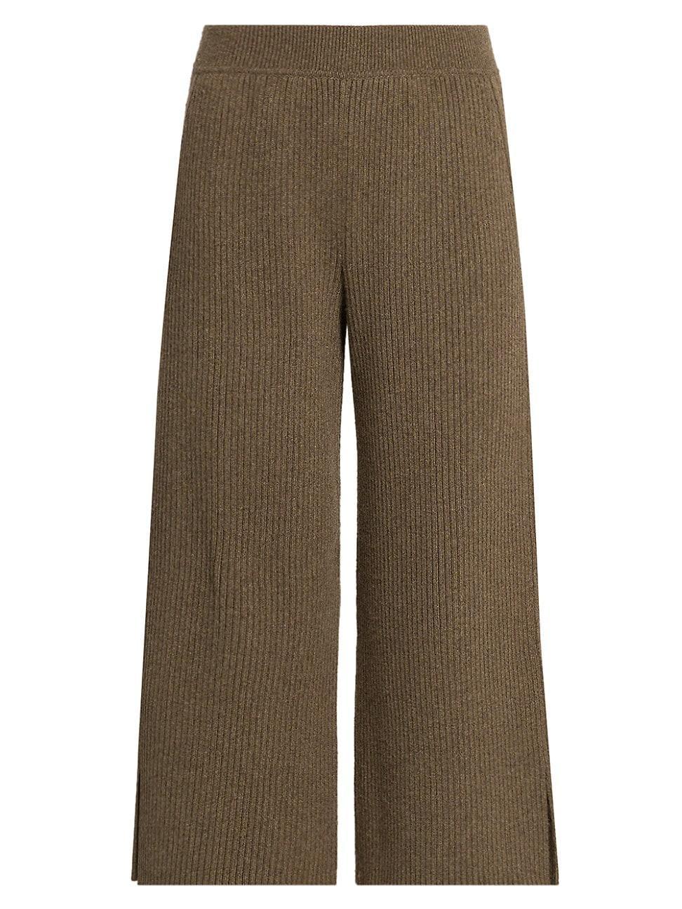 Fobello Baby Cashmere Wide-Leg Trousers Product Image