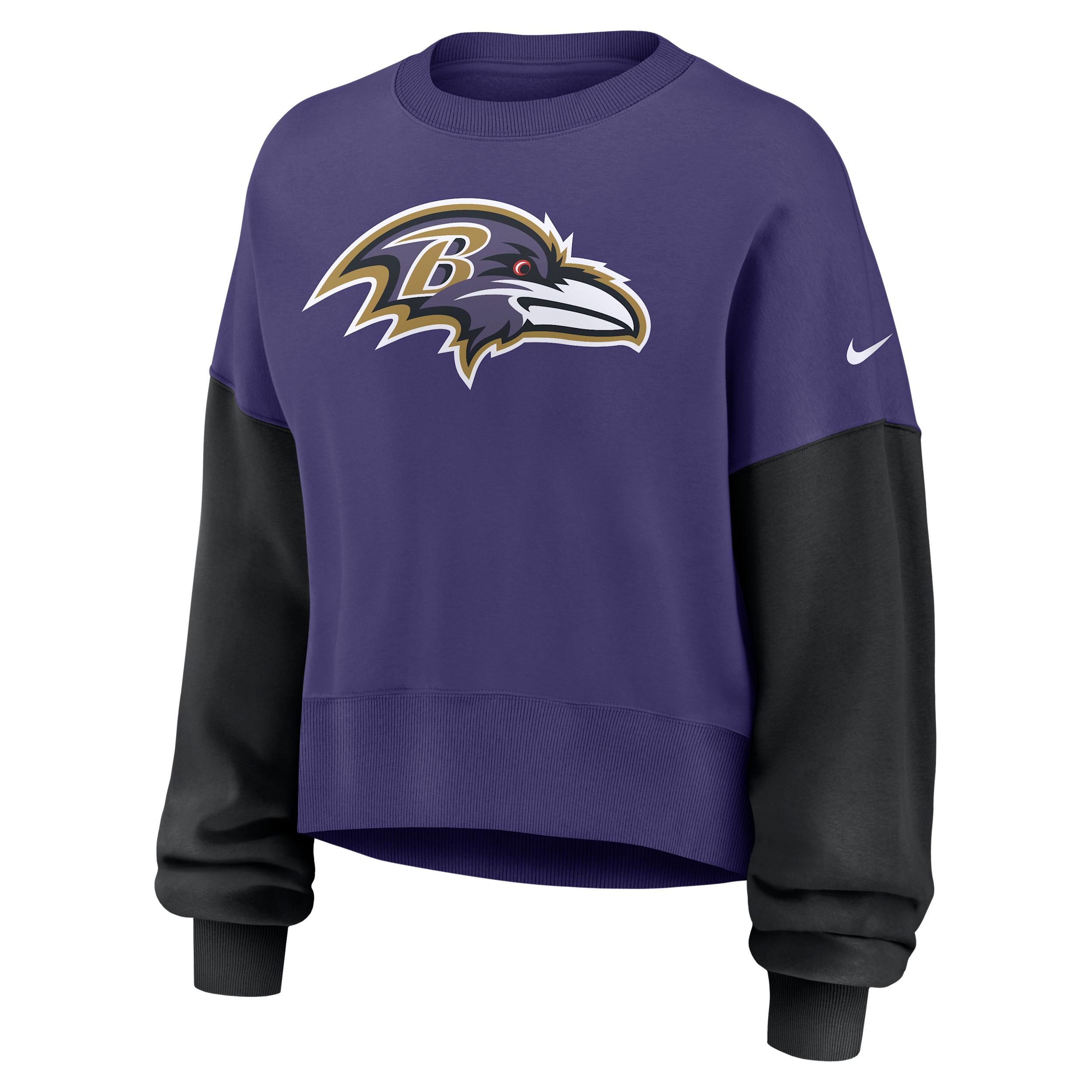 Baltimore Ravens Women's Nike NFL Pullover Crew Product Image
