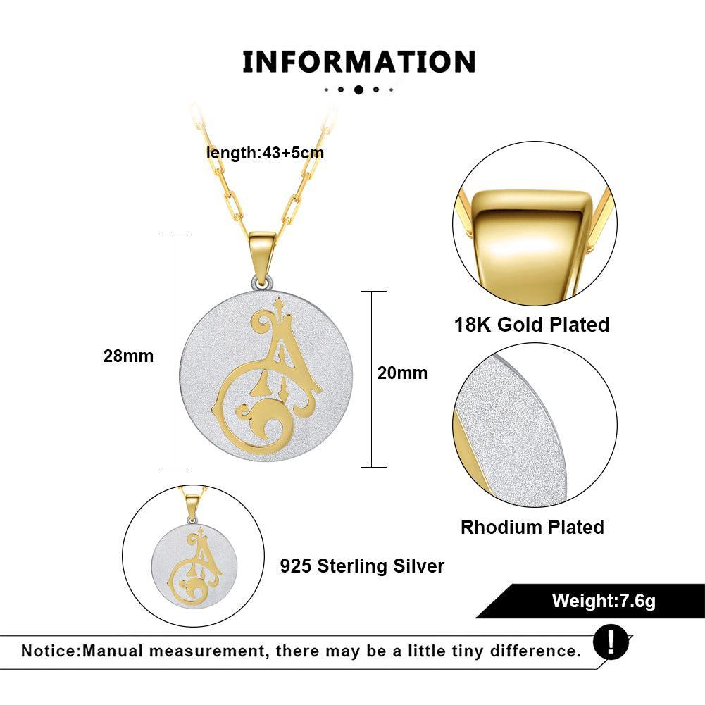 Saints & Saviors Fancy Initial N Pendant Necklace Product Image