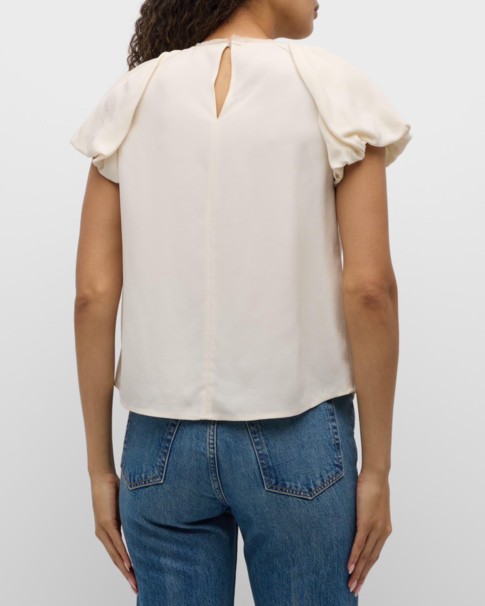 Astra Short Puff-Sleeve Top Product Image