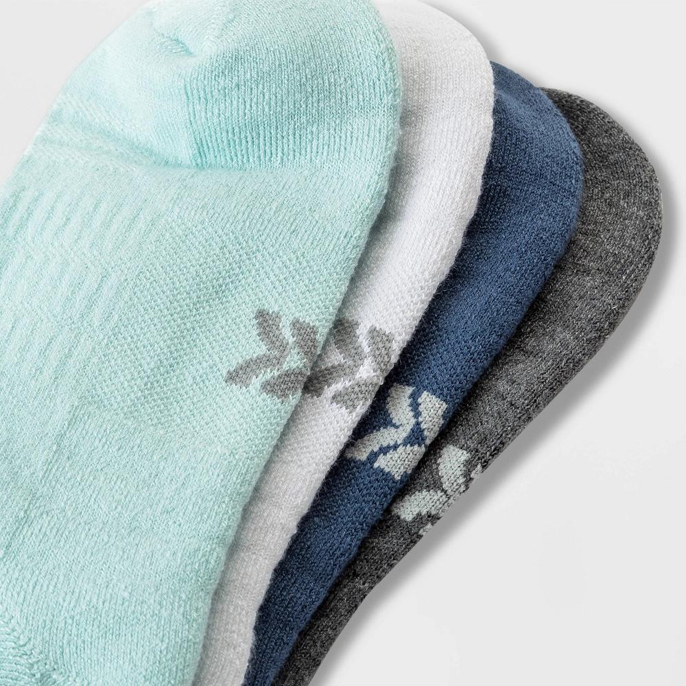 Womens Cushioned 4pk No Show Athletic Socks - All In Motion 4-10 Product Image
