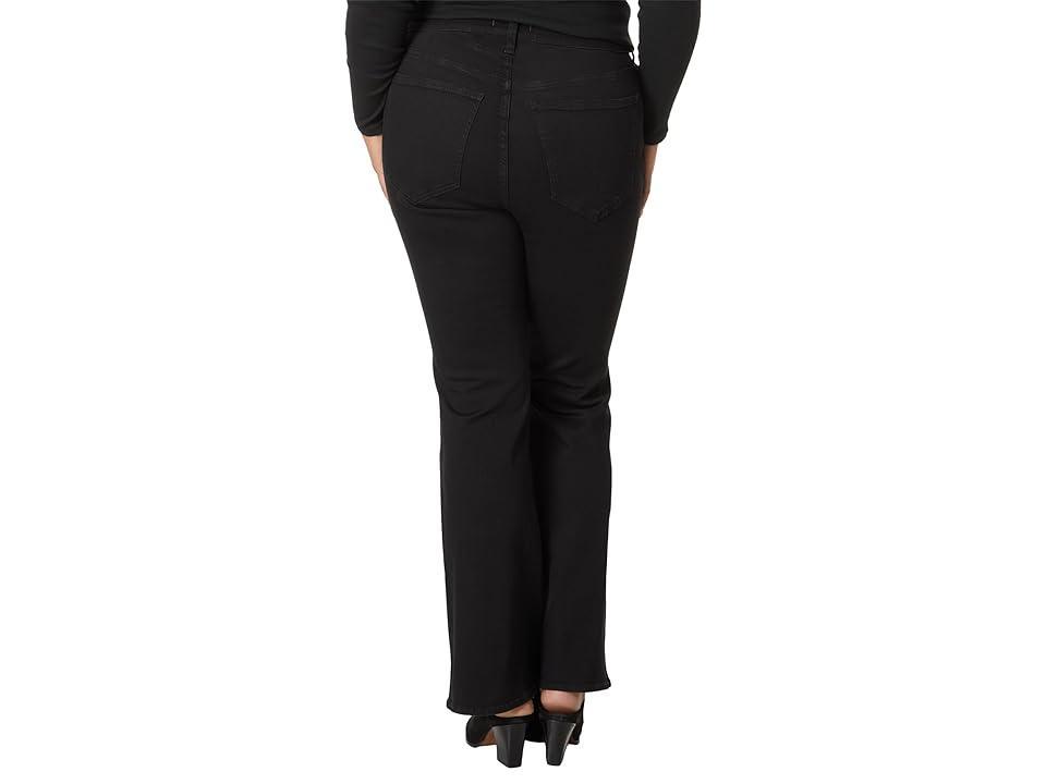 Madewell Plus Curvy Skinny Flare Frost (Black Frost) Women's Jeans Product Image