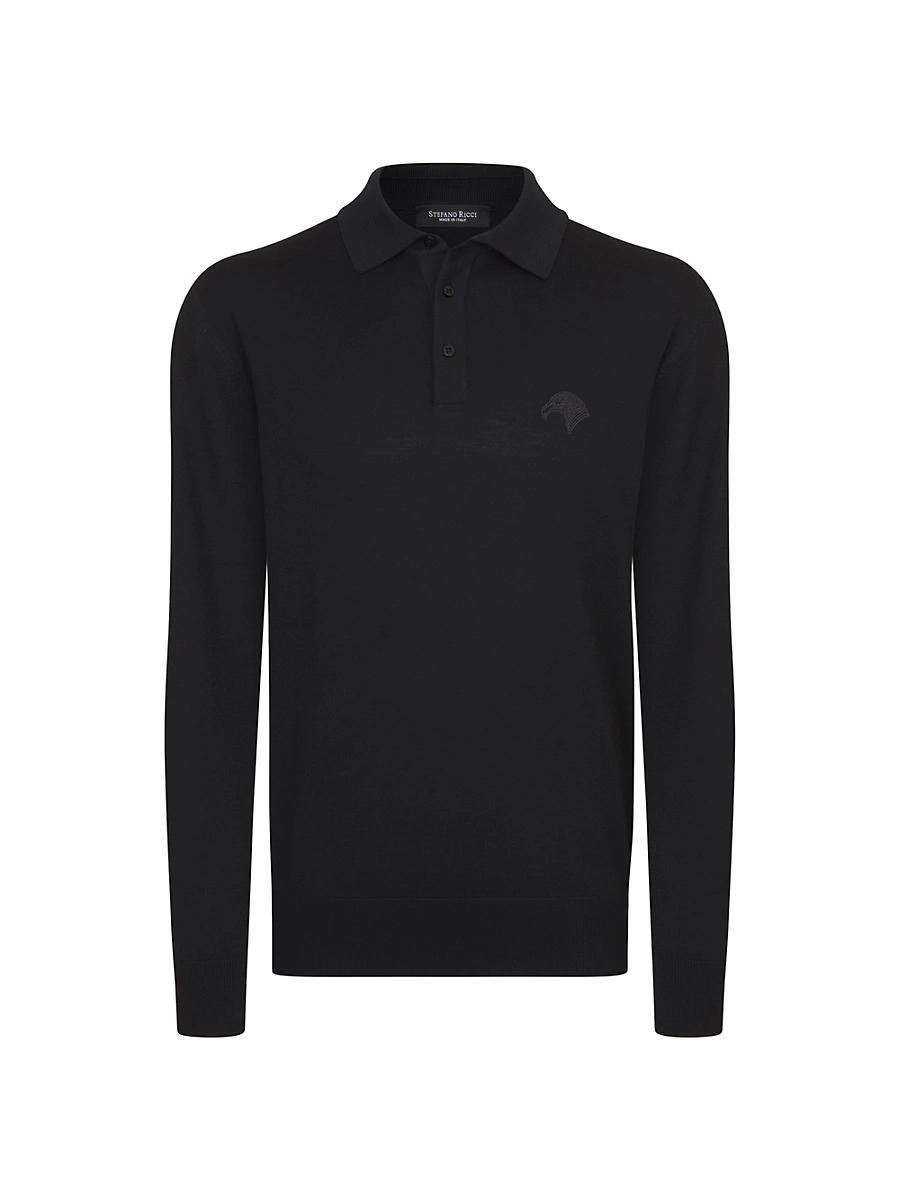 Mens Polo Sweater Product Image