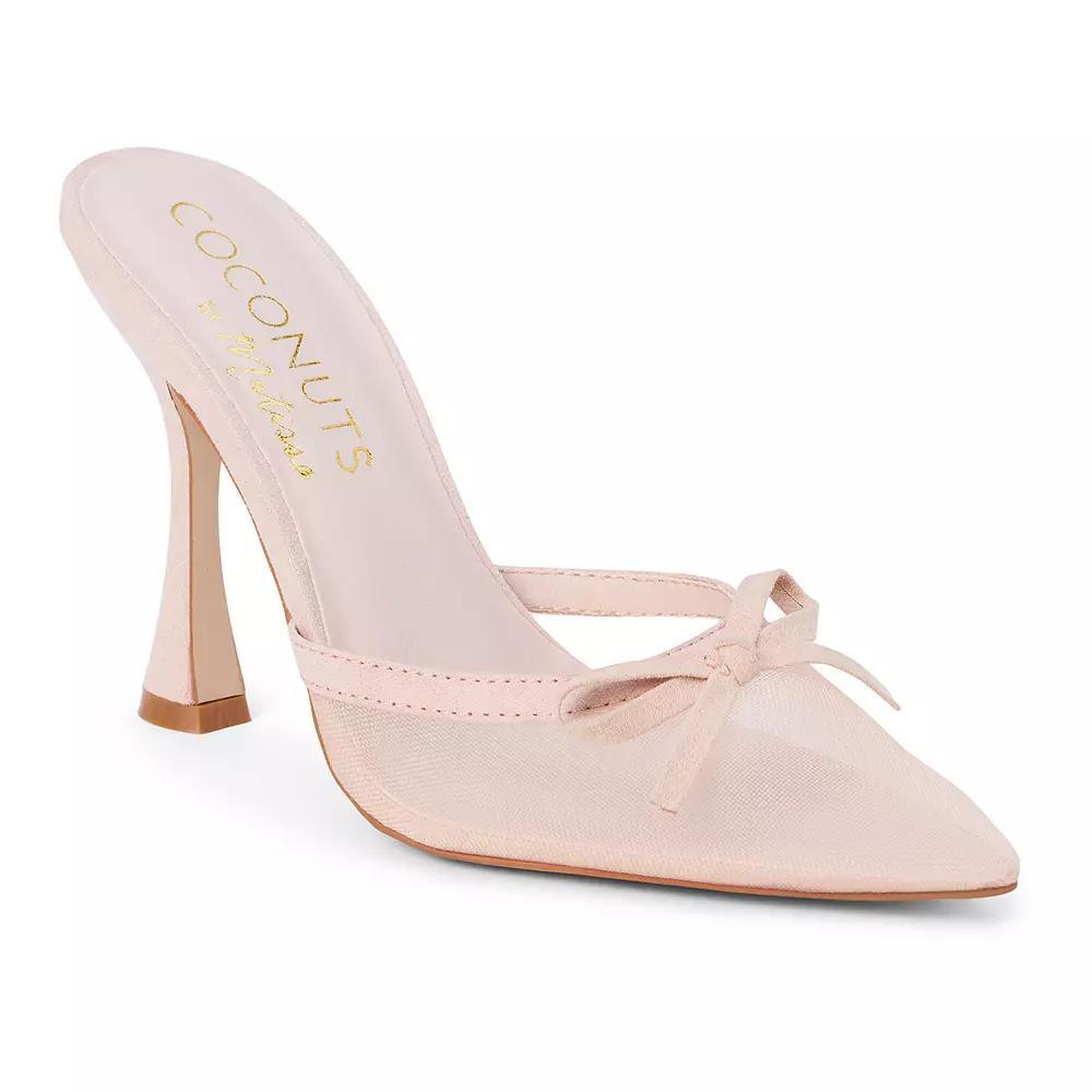 Coconuts by Matisse Instinct Women's Heels, Size: 10, Nude Mesh Product Image