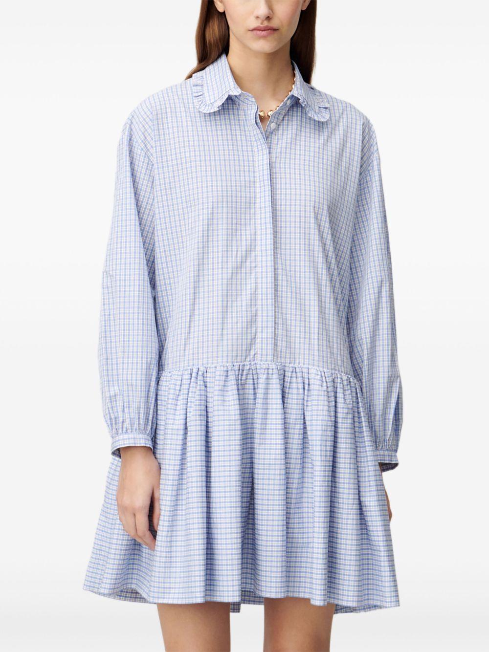 checked mini dress Product Image