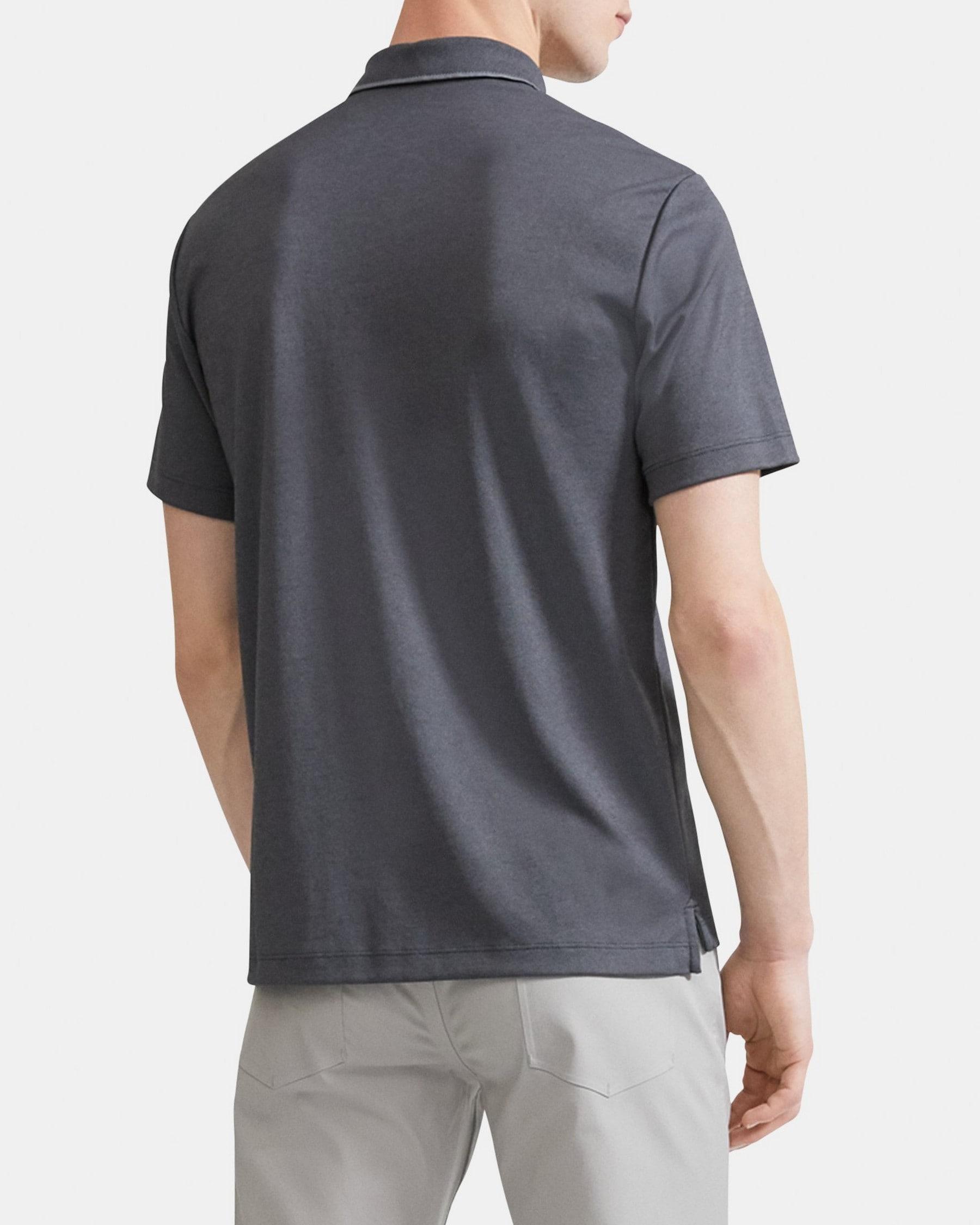 Standard Polo Shirt in Piqué Cotton Product Image