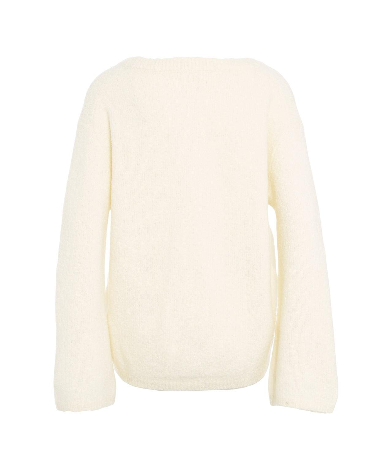 Boucle cashmere sweater Product Image