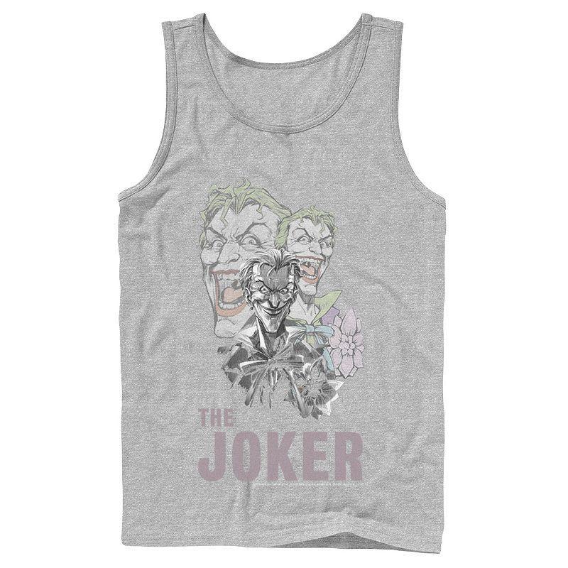 Men's DC Comics The Joker Collage Tank Top, Size: Large, White Product Image