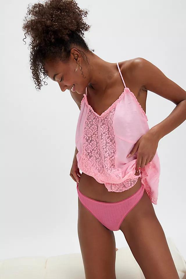 Pointelle Thong Product Image
