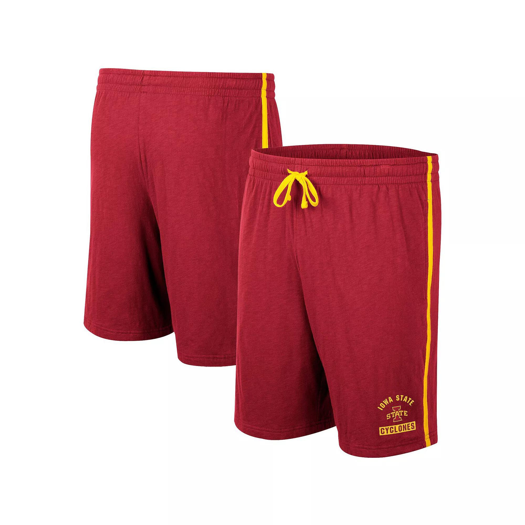 Men's Colosseum Cardinal Arkansas Razorbacks Thunder Slub Shorts, Size: Medium, Red Product Image