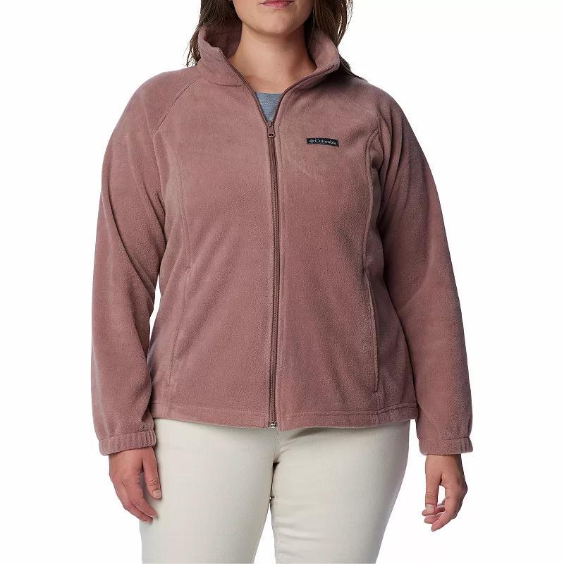 Plus Size Columbia Benton Springs Full-Zip Fleece Jacket, Women's, Size: 1XL, Alpenglow Product Image